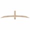 Ekena Millwork Bellingham Smooth Timber Gable Bracket, Douglas Fir, 72"W x 18"H x 3 1/2"D x 3 1/2"F, 6/12 Pitch GBW072X18X0404BEL00SDF - alternate 1